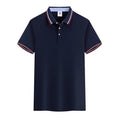 Classic Contrast Stripe Polo Shirt