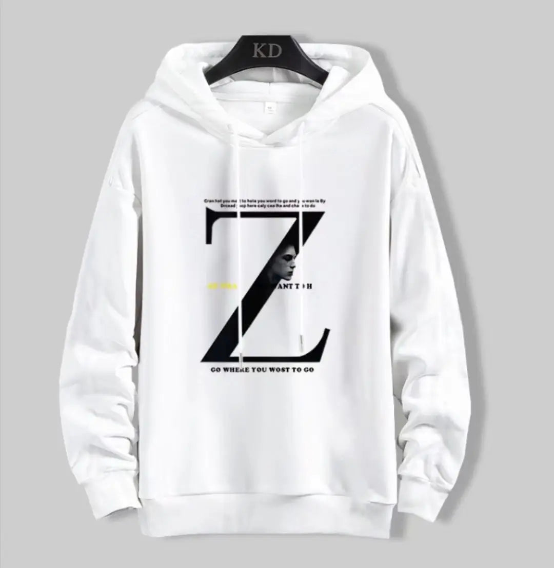Aesthetic "Z" Graphic Oversized Hoodie