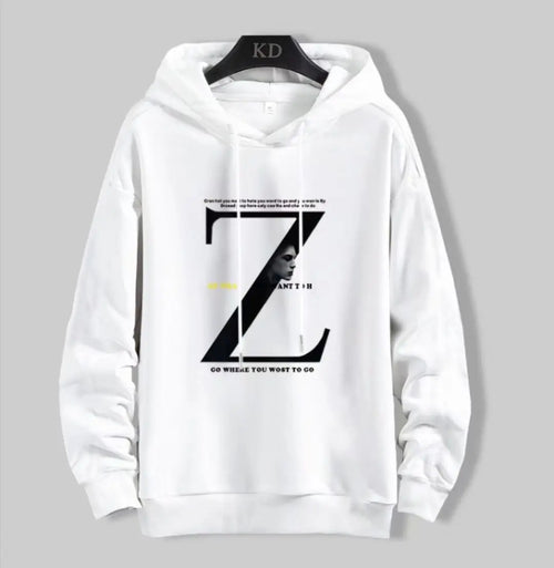 Aesthetic "Z" Graphic Oversized Hoodie