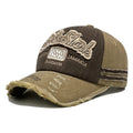 Vintage Distressed "Rock Shark 1969" Baseball Cap